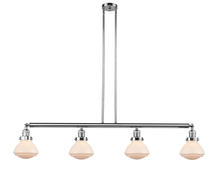Innovations Lighting 214-PC-G321-LED - Olean - 4 Light - 51 inch - Polished Chrome - Stem Hung - Adjustable Island Light