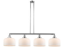 Innovations Lighting 214-PC-G71-L-LED - Bell - 4 Light - 54 inch - Polished Chrome - Stem Hung - Adjustable Island Light