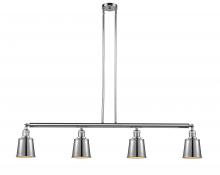Innovations Lighting 214-PC-M9-PC-LED - Addison - 4 Light - 50 inch - Polished Chrome - Stem Hung - Adjustable Island Light