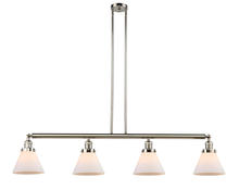 Innovations Lighting 214-PN-G41-LED - Cone - 4 Light - 52 inch - Polished Nickel - Stem Hung - Adjustable Island Light