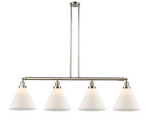 Innovations Lighting 214-PN-G41-L-LED - Cone - 4 Light - 56 inch - Polished Nickel - Stem Hung - Adjustable Island Light