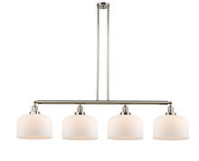 Innovations Lighting 214-PN-G71-L-LED - Bell - 4 Light - 54 inch - Polished Nickel - Stem Hung - Adjustable Island Light