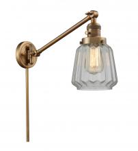  237-BB-G142 - Chatham - 1 Light - 8 inch - Brushed Brass - Swing Arm