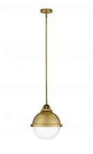 Innovations Lighting 288-1S-BB-HFS-82-BB-LED - Hampden - 1 Light - 9 inch - Brushed Brass - Cord hung - Mini Pendant