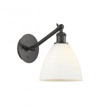 Innovations Lighting 317-1W-OB-GBD-751-LED - Bristol - 1 Light - 8 inch - Oil Rubbed Bronze - Adjustable Sconce