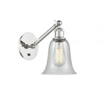 Innovations Lighting 317-1W-PN-G2812-LED - Hanover - 1 Light - 6 inch - Polished Nickel - Adjustable Sconce