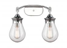 Innovations Lighting 414-2W-PC-G4144-6-LED - Genesis - 2 Light - 18 inch - Polished Chrome - Bath Vanity Light