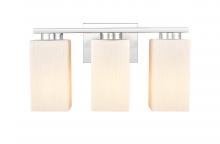 Innovations Lighting 419-3W-PC-W - Juneau - 3 Light - 17 inch - Polished Chrome - Bath Vanity Light