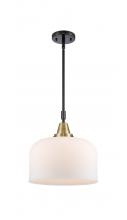 Innovations Lighting 447-1S-BAB-G71-L-LED - Bell - 1 Light - 12 inch - Black Antique Brass - Mini Pendant