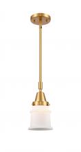 Innovations Lighting 447-1S-SG-G181S-LED - Canton - 1 Light - 7 inch - Satin Gold - Mini Pendant