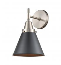 Innovations Lighting 447-1W-SN-M13-BK-LED - Appalachian - 1 Light - 8 inch - Satin Nickel - Sconce