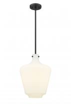 Innovations Lighting 493-1S-BK-G501-12-LED - Norwalk - 1 Light - 12 inch - Matte Black - Stem hung - Mini Pendant