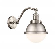 Innovations Lighting 515-1W-SN-HFS-61-SN-LED - Hampden - 1 Light - 7 inch - Brushed Satin Nickel - Adjustable Sconce