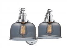 Innovations Lighting 515-2W-PC-G73-LED - Bell - 2 Light - 18 inch - Polished Chrome - Adjustable Bath Vanity Light