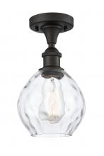 Innovations Lighting 516-1C-OB-G362-LED - Waverly - 1 Light - 6 inch - Oil Rubbed Bronze - Semi-Flush Mount