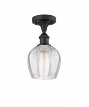 Innovations Lighting 516-1C-OB-G462-6-LED - Norfolk - 1 Light - 6 inch - Oil Rubbed Bronze - Semi-Flush Mount