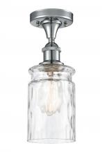Innovations Lighting 516-1C-PC-G352-LED - Candor - 1 Light - 5 inch - Polished Chrome - Semi-Flush Mount