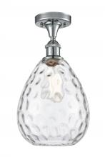 Innovations Lighting 516-1C-PC-G372-LED - Waverly - 1 Light - 8 inch - Polished Chrome - Semi-Flush Mount