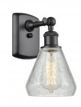 Innovations Lighting 516-1W-BK-G275 - Conesus - 1 Light - 6 inch - Matte Black - Sconce