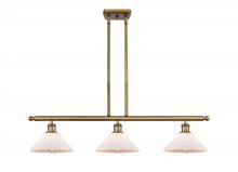 Innovations Lighting 516-3I-BB-G131-LED - Orwell - 3 Light - 36 inch - Brushed Brass - Cord hung - Island Light