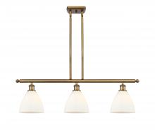 Innovations Lighting 516-3I-BB-GBD-751-LED - Bristol - 3 Light - 36 inch - Brushed Brass - Cord hung - Island Light