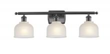 Innovations Lighting 516-3W-OB-G411-LED - Dayton - 3 Light - 26 inch - Oil Rubbed Bronze - Bath Vanity Light