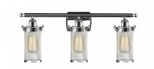 Innovations Lighting 516-3W-PC-CE219-LED - Bleecker - 3 Light - 24 inch - Polished Chrome - Bath Vanity Light