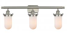 Innovations Lighting 516-3W-SN-CE231-W-LED - Kingsbury - 3 Light - 24 inch - Brushed Satin Nickel - Bath Vanity Light