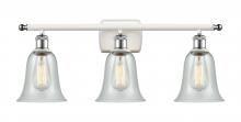 Innovations Lighting 516-3W-WPC-G2812-LED - Hanover - 3 Light - 26 inch - White Polished Chrome - Bath Vanity Light