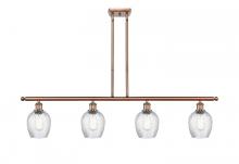 Innovations Lighting 516-4I-AC-G292 - Salina - 4 Light - 48 inch - Antique Copper - Cord hung - Island Light