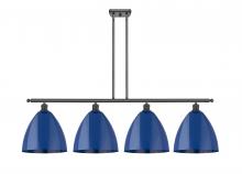 Innovations Lighting 516-4I-OB-MBD-12-BL-LED - Plymouth - 4 Light - 50 inch - Oil Rubbed Bronze - Cord hung - Island Light