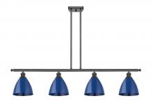 Innovations Lighting 516-4I-OB-MBD-75-BL-LED - Plymouth - 4 Light - 48 inch - Oil Rubbed Bronze - Cord hung - Island Light