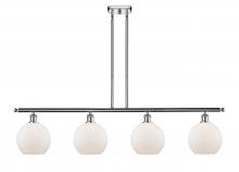 Innovations Lighting 516-4I-PC-G121-8-LED - Athens - 4 Light - 48 inch - Polished Chrome - Cord hung - Island Light