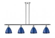 Innovations Lighting 516-4I-PC-MBD-75-BL-LED - Plymouth - 4 Light - 48 inch - Polished Chrome - Cord hung - Island Light
