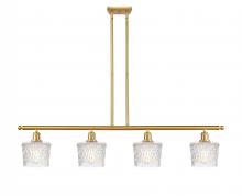 Innovations Lighting 516-4I-SG-G402-LED - Niagara - 4 Light - 48 inch - Satin Gold - Cord hung - Island Light