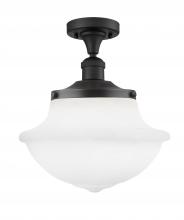 Innovations Lighting 517-1CH-OB-G541-LED - Oxford - 1 Light - 12 inch - Oil Rubbed Bronze - Semi-Flush Mount