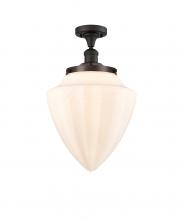 Innovations Lighting 517-1CH-OB-G661-12-LED - Bullet - 1 Light - 12 inch - Oil Rubbed Bronze - Semi-Flush Mount