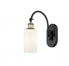 Innovations Lighting 518-1W-BAB-G801-LED - Clymer - 1 Light - 4 inch - Black Antique Brass - Adjustable Swing Arm