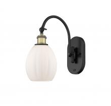 Innovations Lighting 518-1W-BAB-G81-LED - Eaton - 1 Light - 6 inch - Black Antique Brass - Adjustable Swing Arm