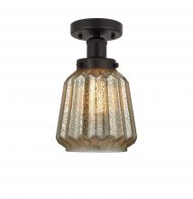Innovations Lighting 616-1F-OB-G146 - Chatham - 1 Light - 7 inch - Oil Rubbed Bronze - Semi-Flush Mount