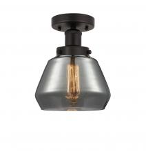 Innovations Lighting 616-1F-OB-G173 - Fulton - 1 Light - 7 inch - Oil Rubbed Bronze - Semi-Flush Mount