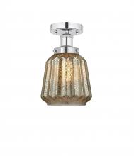 Innovations Lighting 616-1F-PC-G146 - Chatham - 1 Light - 7 inch - Polished Chrome - Semi-Flush Mount