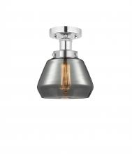 Innovations Lighting 616-1F-PC-G173 - Fulton - 1 Light - 7 inch - Polished Chrome - Semi-Flush Mount