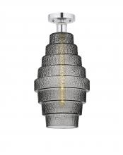 Innovations Lighting 616-1F-PC-G673-8 - Cascade - 1 Light - 8 inch - Polished Chrome - Semi-Flush Mount
