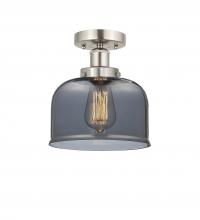Innovations Lighting 616-1F-SN-G73 - Bell - 1 Light - 8 inch - Brushed Satin Nickel - Semi-Flush Mount