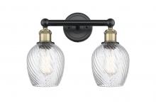 Innovations Lighting 616-2W-BAB-G292 - Salina - 2 Light - 15 inch - Black Antique Brass - Bath Vanity Light