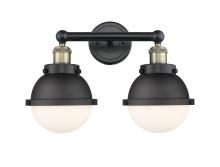 Innovations Lighting 616-2W-BAB-HFS-61-BK - Edison - 2 Light - 16 inch - Black Antique Brass - Bath Vanity Light