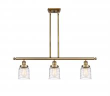 Innovations Lighting 916-3I-BB-G513-LED - Bell - 3 Light - 36 inch - Brushed Brass - Stem Hung - Island Light