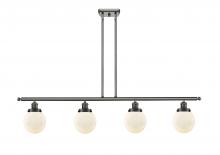 Innovations Lighting 916-4I-OB-G201-6-LED - Beacon - 4 Light - 48 inch - Oil Rubbed Bronze - Stem Hung - Island Light