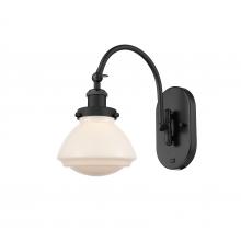 Innovations Lighting 918-1W-BK-G321-LED - Olean - 1 Light - 7 inch - Matte Black - Adjustable Swing Arm